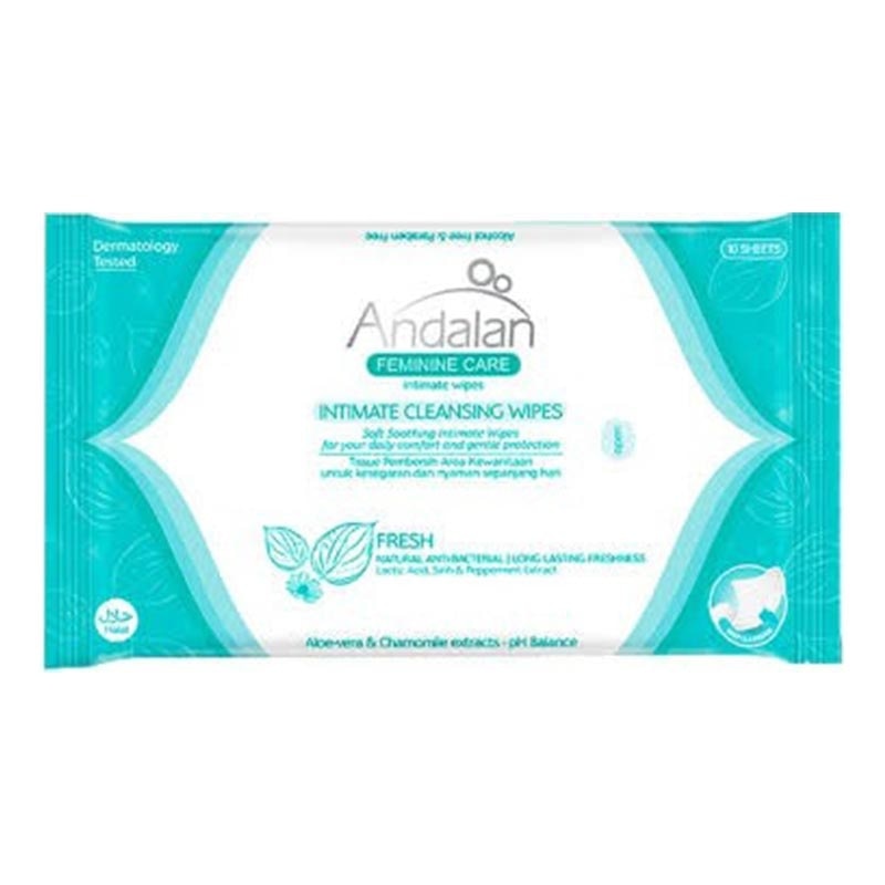 Andalan Feminine Care Fresh Intimate Wipes 10's