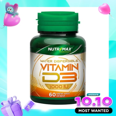 NUTRIMAX Nutrimax D3 1000 IU 60 Tablet image