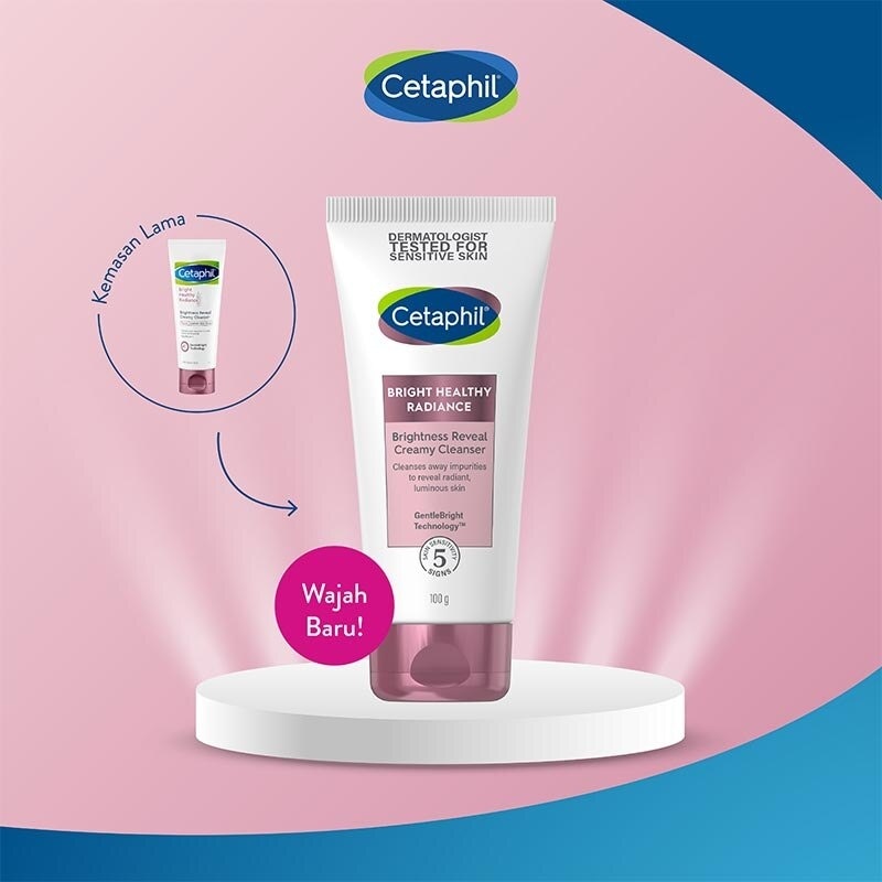 Cetaphil Bright Healthy Radiance Brightness Reveal Creamy Cleanser 100ml