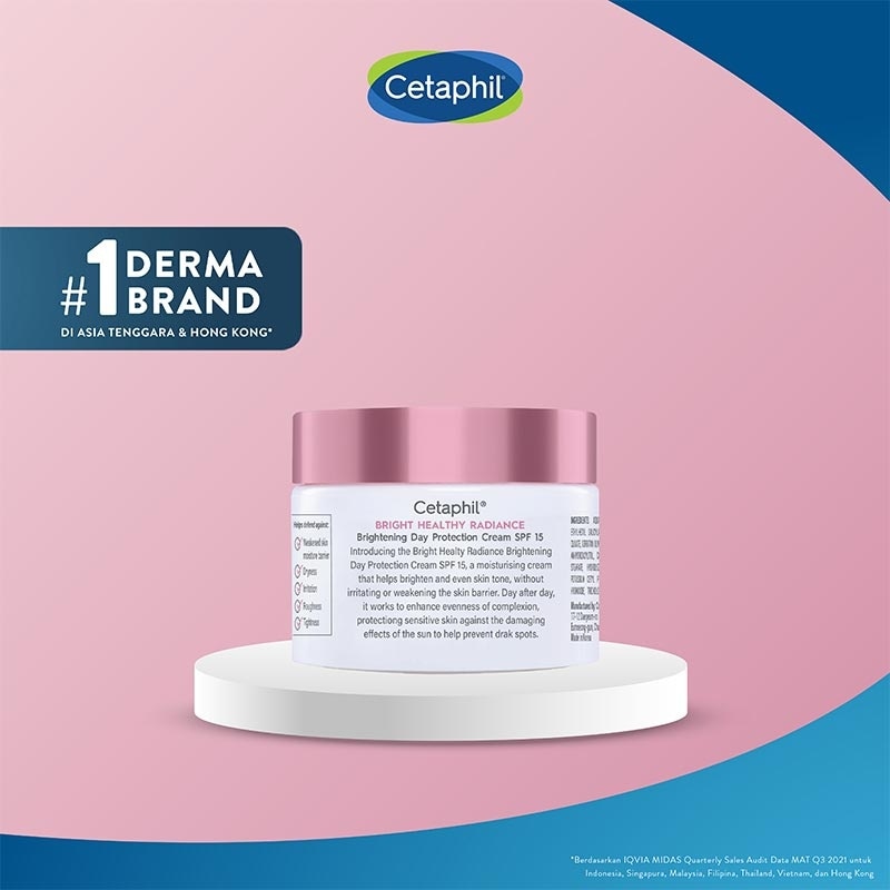 Cetaphil Bright Healthy Radiance Day Cream - Brightening Day Protection Cream SPF 15 - 50ml