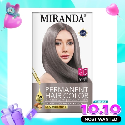 MIRANDA Hair Color MC 16 Ash Blonde image