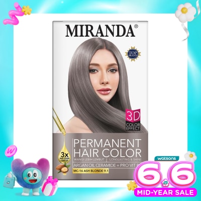 MIRANDA - Hair Color MC-16 Ash Blonde