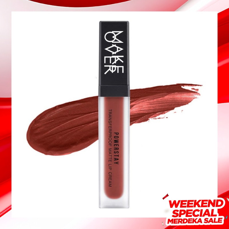 MAKE OVER Make Over Powerstay Transferproof Matte Lip Cream B11 New Rules 7g