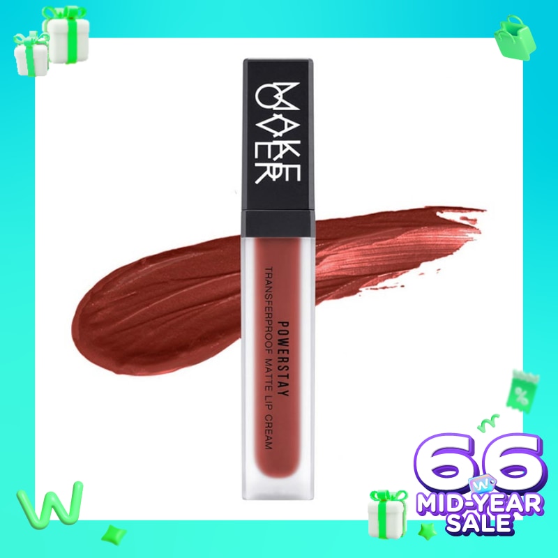 MAKE OVER Make Over Powerstay Transferproof Matte Lip Cream B11 New Rules 7g