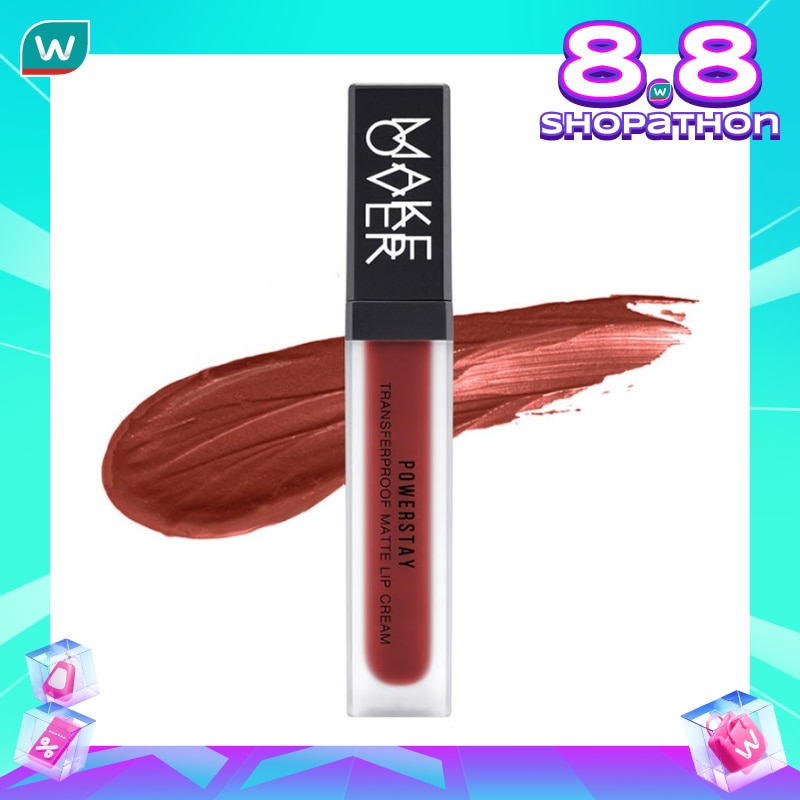MAKE OVER Make Over Powerstay Transferproof Matte Lip Cream B12 Feisty 7g