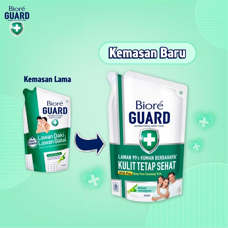 Body Foam Guard Lively Refresh 800ml