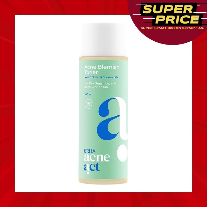 ERHA Acneact Witch Hazel & Chamomile Acne Blemish Toner 100ml