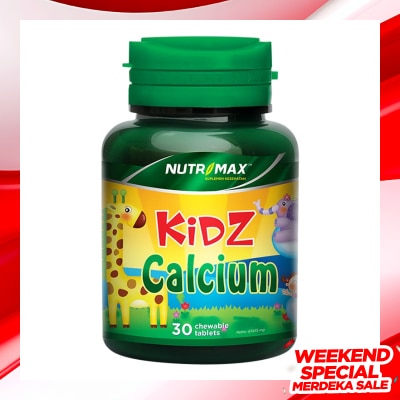 NUTRIMAX Nutrimax Kidz Calcium Chew 30'S Tablet