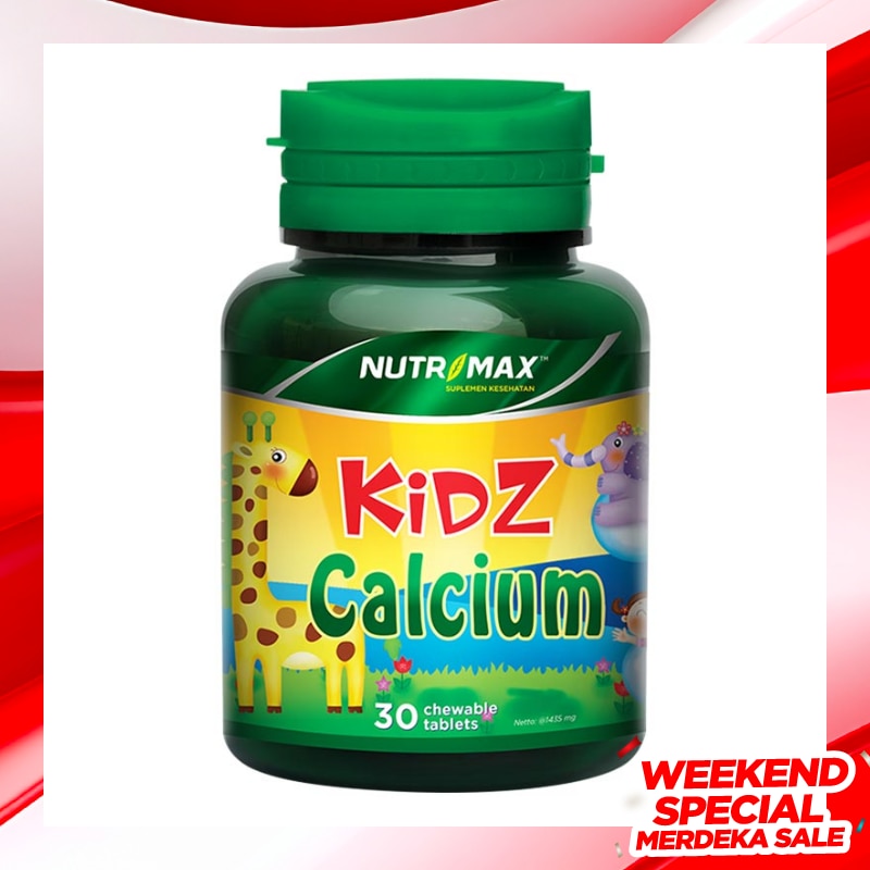 Nutrimax Kidz Calcium Chew 30'S Tablet