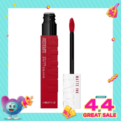 MAYBELLINE Maybelline Superstay Matte Ink Liquid Lipstick 285 Gritty 5ml