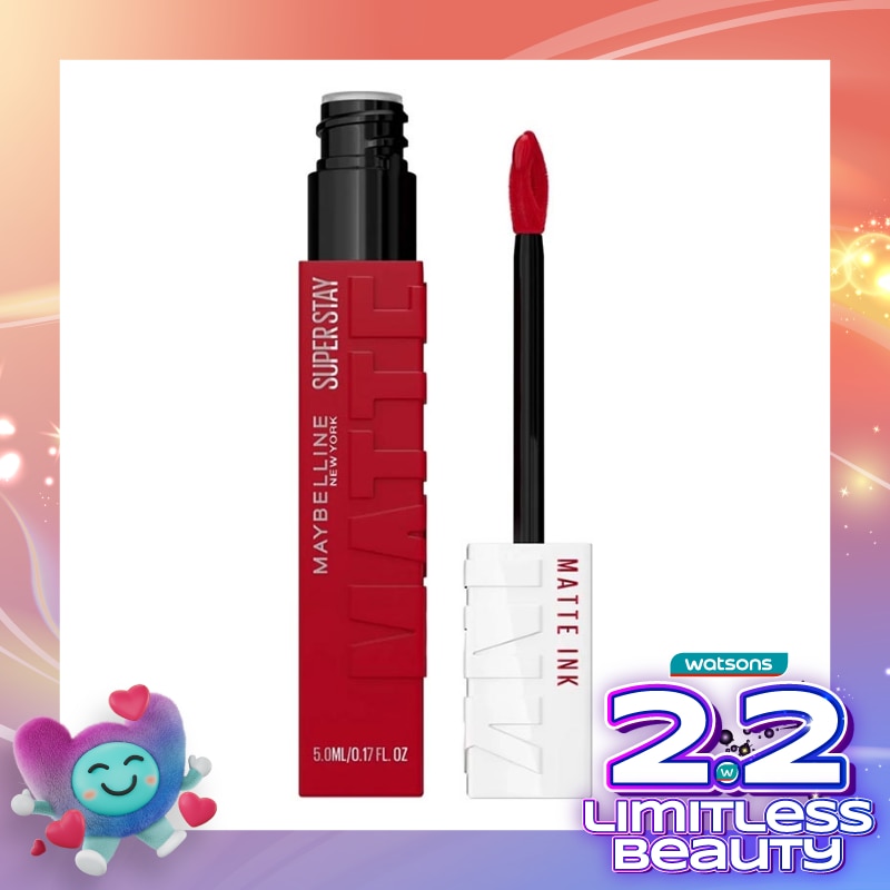 MAYBELLINE Maybelline Superstay Matte Ink Liquid Lipstick 285 Gritty 5ml