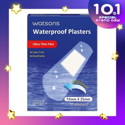 WATSONS W WATERPROOF PLASTER 10S