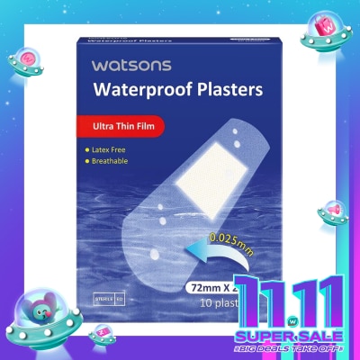 WATSONS W WATERPROOF PLASTER 10S