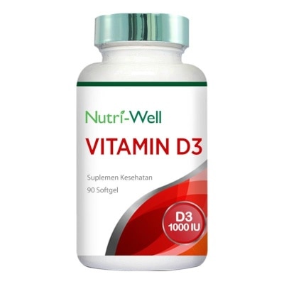 NUTRIWELL Vit D3 1000Iu