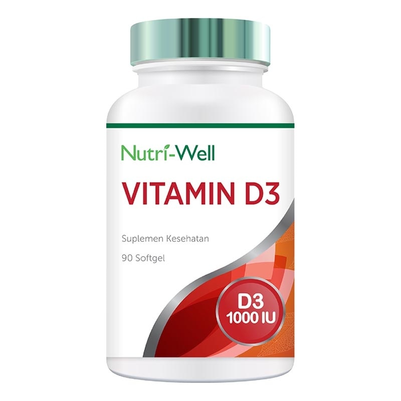 Vitamin D3 1000 IU Softgel 90'S