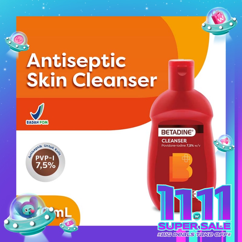 Betadine Antiseptic Skin Cleanser 100ml