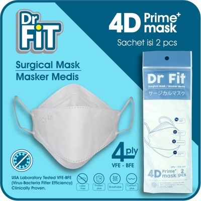 DR FIT Dr. Fit 4D Mask 4Ply 2''s