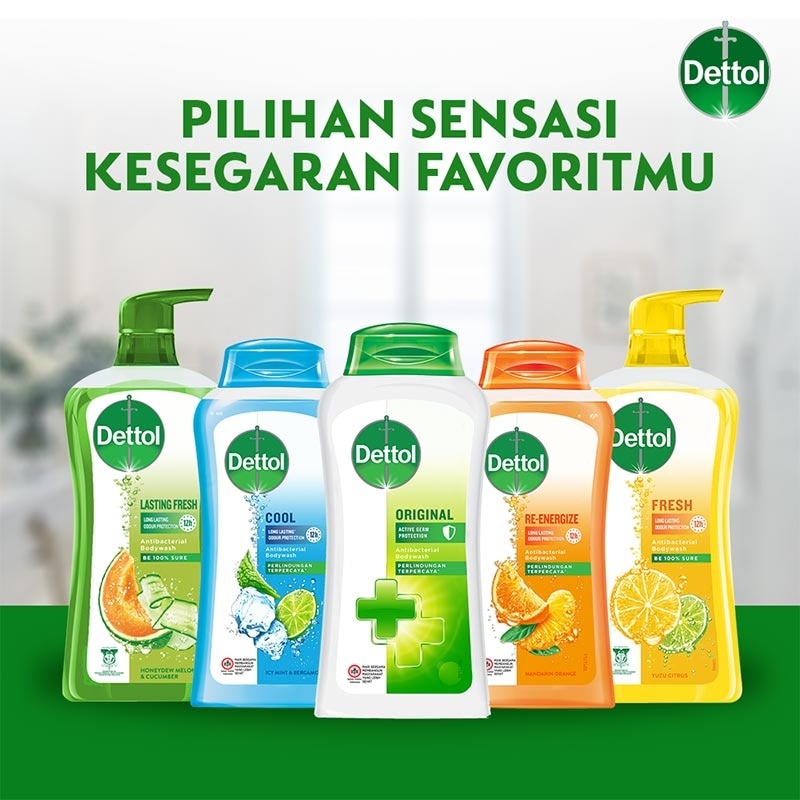 Dettol Body Wash Cool Pouch 800ml