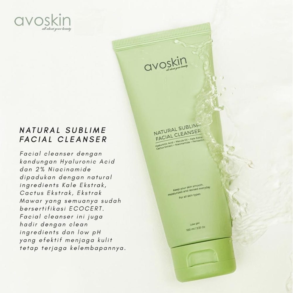 Natural Sublime Facial Cleanser (Green) 100ml