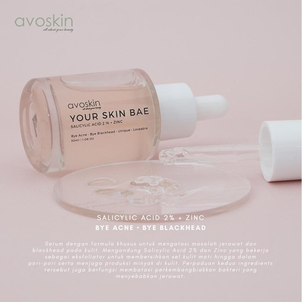 YOUR SKIN BAE Salicylic Acid 2% + Zinc (Soft Pink) 30ml