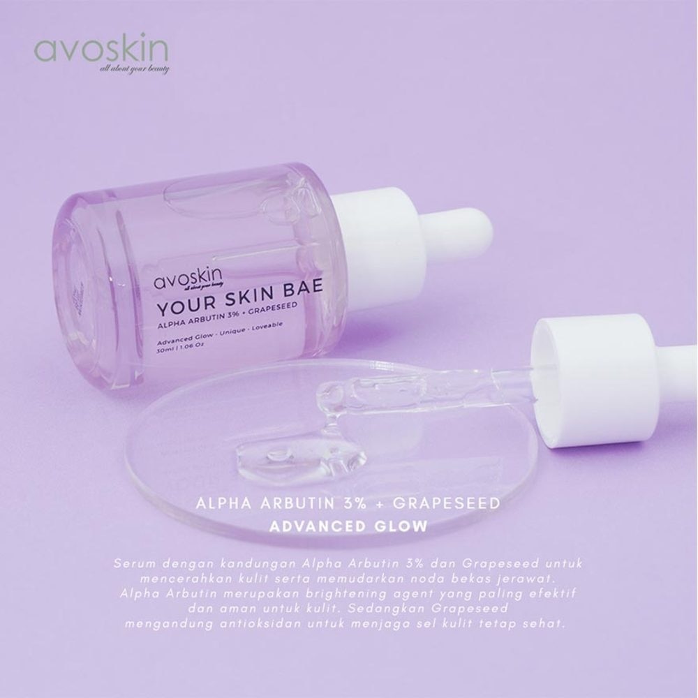 YOUR SKIN BAE Alpha Arbutin 3% + Grapeseed (Purple) 30ml