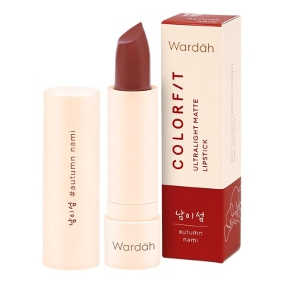 WARDAH Colorfit Ultralight Lipstick 12 Autumn Nami