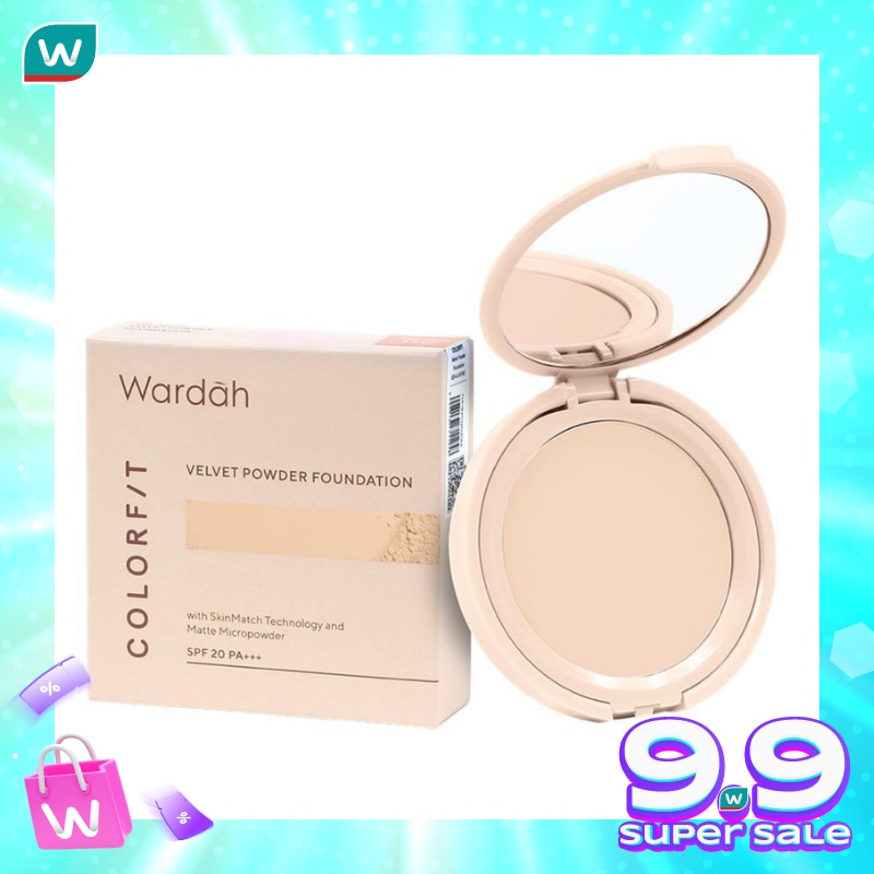 Colorfit Velvet Powder Foundation 11C Pink Fair 11g