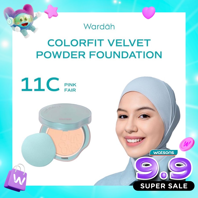 Colorfit Velvet Powder Foundation 11C Pink Fair 11g image