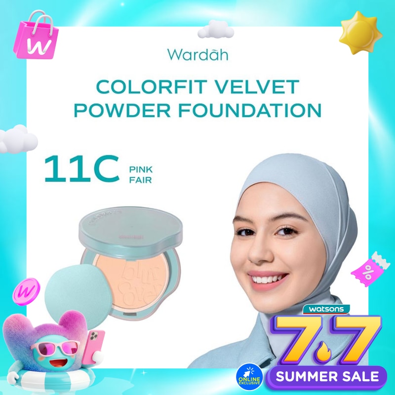 Colorfit Velvet Powder Foundation 11C Pink Fair 11g