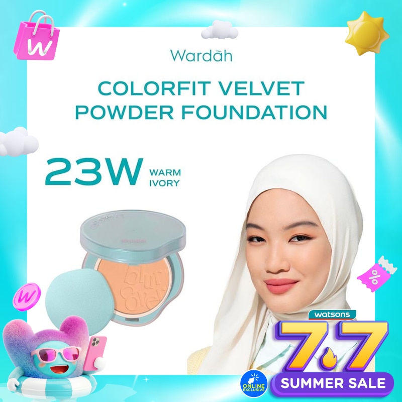 Colorfit Velvet Powder Foundation 23W Warm Ivory 11g