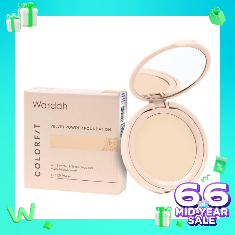 Colorfit Velvet Powder Foundation 23W Warm Ivory 11g