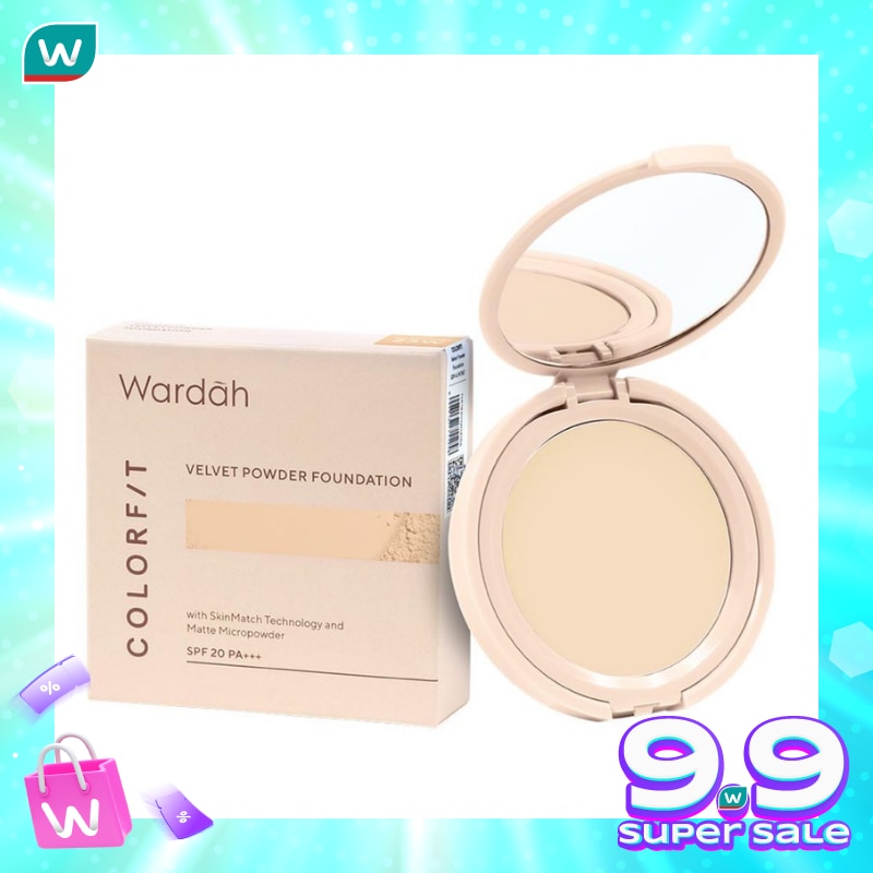 Colorfit Velvet Powder Foundation 23W Warm Ivory 11g
