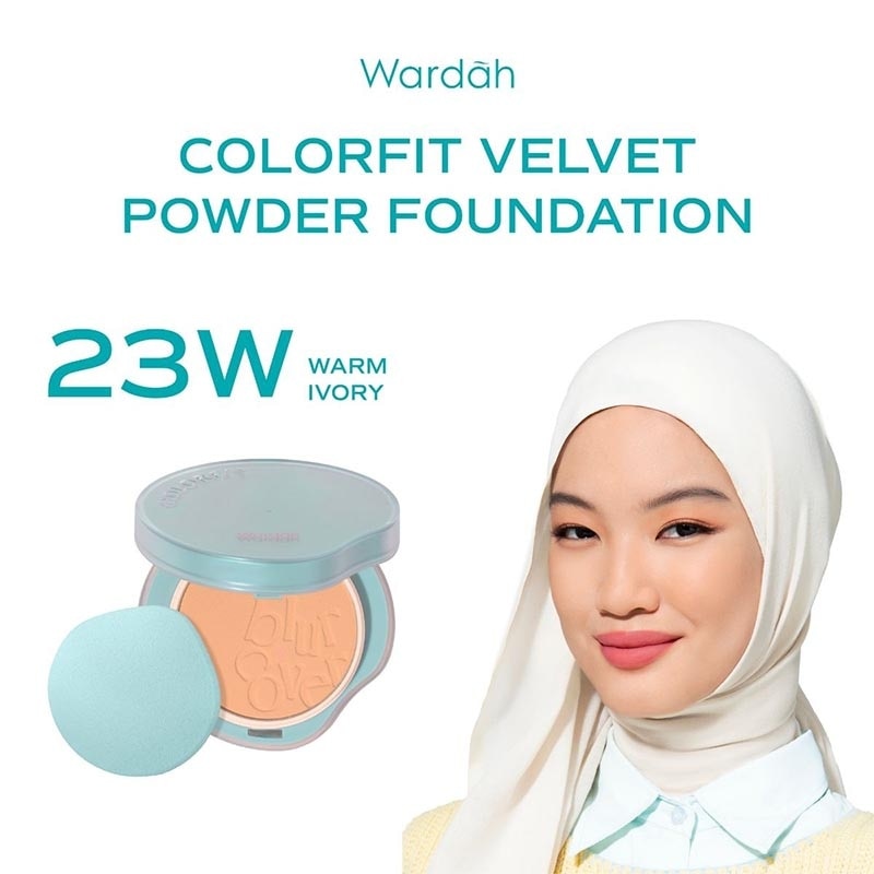Colorfit Velvet Powder Foundation 23W Warm Ivory 11g