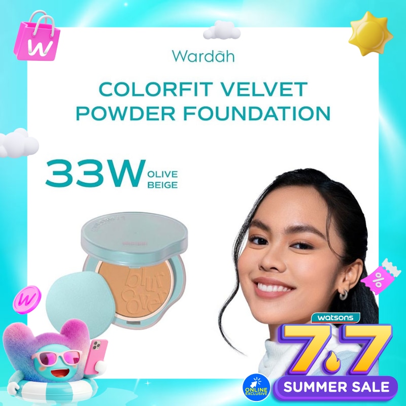 Colorfit Velvet Powder Foundation 33W Olive Beige 11g
