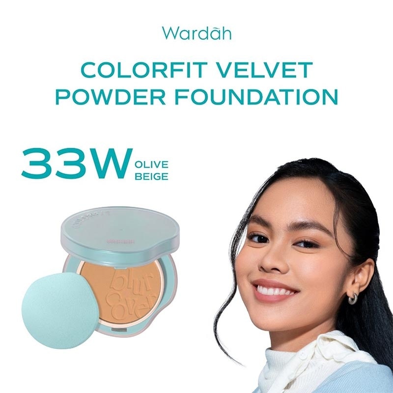 Colorfit Velvet Powder Foundation 33W Olive Beige 11g