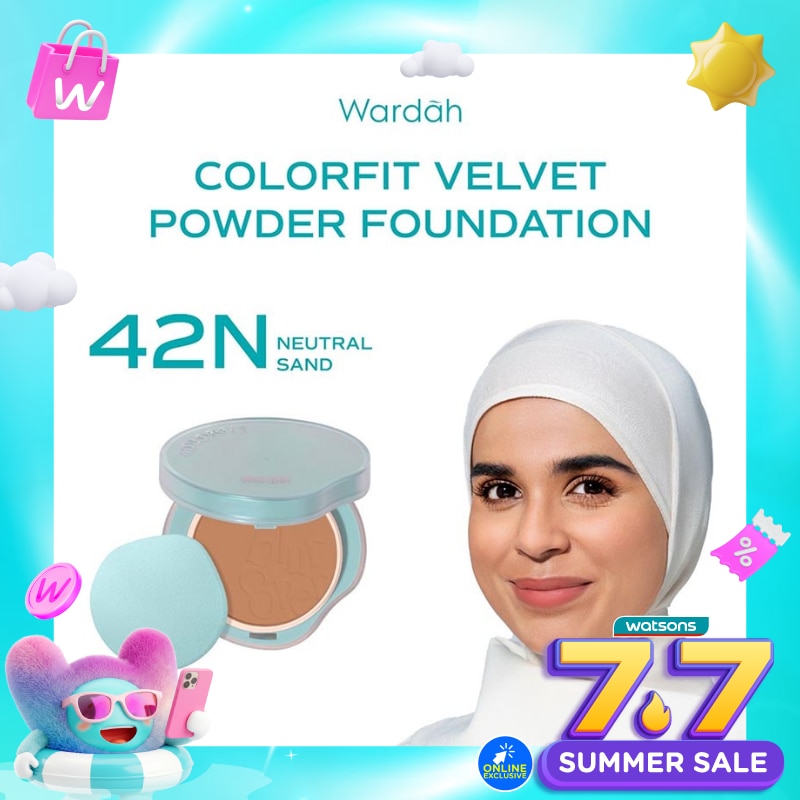 Colorfit Velvet Powder Foundation 42N Neutral Sand 11g