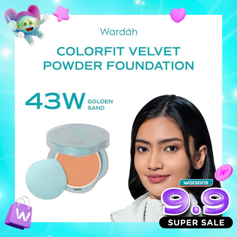 Colorfit Velvet Powder Foundation 43W Golden Sand 11g image