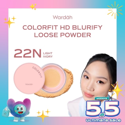 WARDAH - Colorfit HD Blurify Loose Powder&nbsp;22N Light Ivory 15g