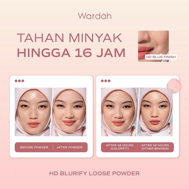 Colorfit HD Blurify Loose Powder 23W Warm Ivory 15g