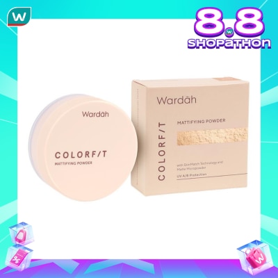 WARDAH Colorfit Mattifying Powder 32N Neutral Beige 15g