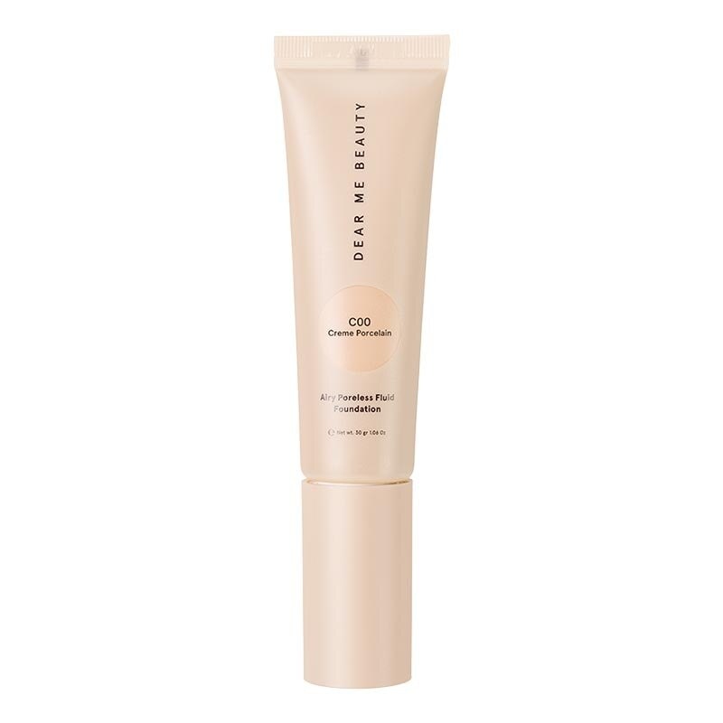DEAR ME Dear Me Beauty Airy Poreless Fluid Foundtaion C00 Creme Porcelain 30g