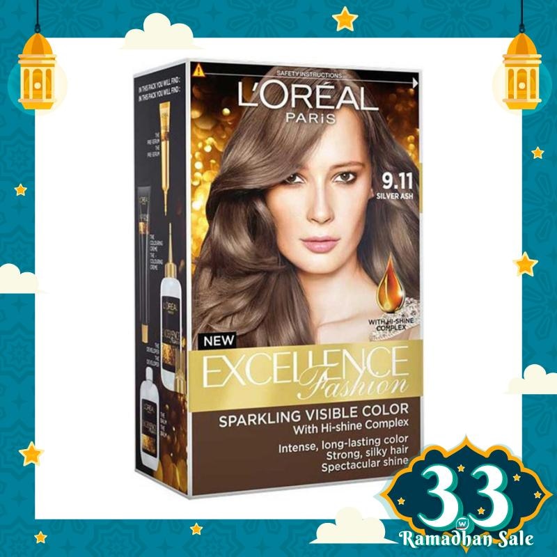 L'OREAL Excellence Fashion - Moderate Ash 9.11