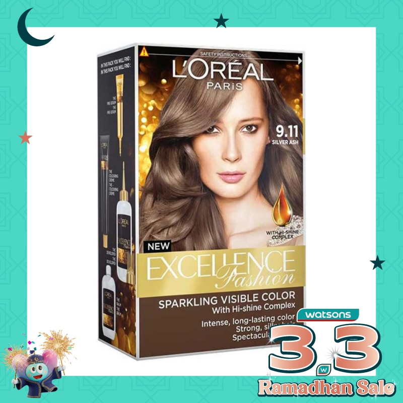 Excellence Fashion 9.11 Silver Ash - Hair Color