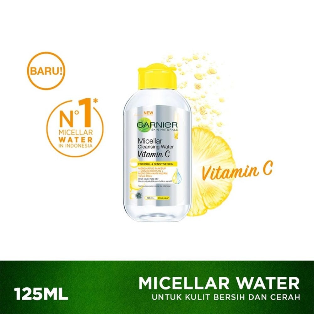 Micellar Water Vitamin C Brightening 125ml Cleansing Water