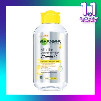 GARNIER Micellar Water Vitamin C Brightening 125ml Cleansing Water