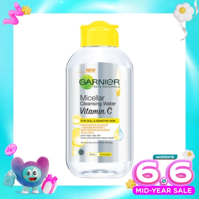 GARNIER - Garnier Micellar Water Vitamin C Brightening 125ml - Cleansing Water