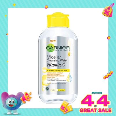 GARNIER - Garnier Micellar Water Vitamin C Brightening 125ml - Cleansing Water