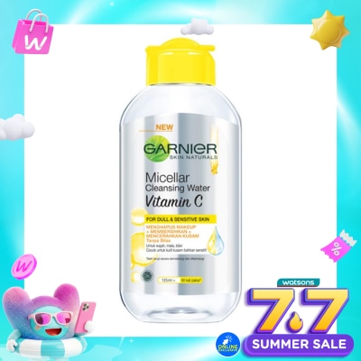 GARNIER - Garnier Micellar Water Vitamin C Brightening 125ml - Cleansing Water