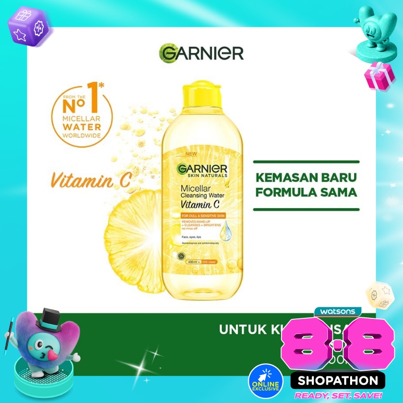 Micellar Water Vitamin C Brightening 400ml Cleansing Water image