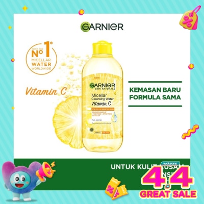 GARNIER - Garnier Micellar Water Vitamin C Brightening 400ml - Cleansing Water